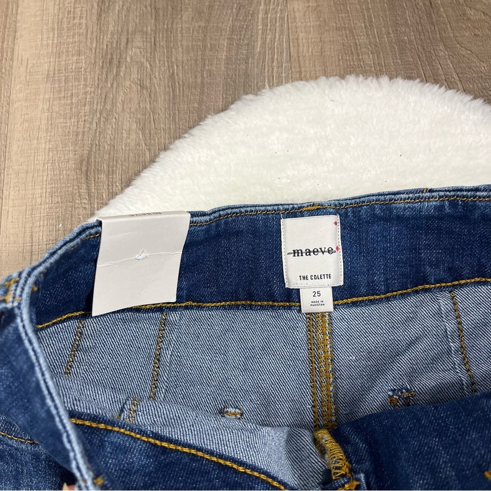 NWOT Maeve The Colette Crop Wide-Leg Jeans - Picture 8 of 11